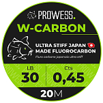 Prowess PRCLJ4700-30-CLEAR W-Carbon 20 M Линия Бесцветный  Transparent 0.400 mm 