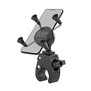 Купить Крепление для телефона RAM MOUNTS X-Grip со Snap-Link и струбциной Tough-Claw 16-29 мм OEM: RAM-HOL-UN7-400U в интернет магазине Семь Футов