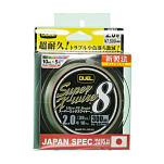 Duel 541901 Super X-Wire 8 Плетеный 300 m Зеленый Multicolour 0.270 mm 