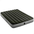 Купить Intex 64762 Downy Fiber-Tech Двойной матрас Зеленый Green / Grey 137 x 191 x 25 cm 7ft.ru в интернет магазине Семь Футов