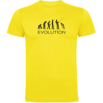 Kruskis CA65500503S006 Футболка с коротким рукавом Evolution by Anglers Желтый Yellow 2XL