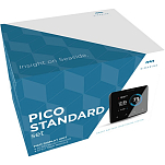 Готовый комплект для защиты аккумулятора Simarine Pico Standard PK21N2SB 6-35В монитор 3,5’’ в черном корпусе с шунтом SC303 и модулем ST107