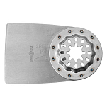 Fein 63903226210 Короткий жесткий шпатель Серебристый Grey 105 mm 