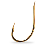 Mustad 60151NP-GL-10-U10 Ultrapoint Corn Колючий Крючок С Лопатками Золотистый Gold 10 