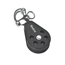 Купить Barton marine 66633 T4-5 Одиночный шкив с защелкой и подшипниками Black 7ft.ru в интернет магазине Семь Футов