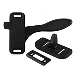 Jr products 342-11205 защелка для москитной сетки Philips RH Серебристый Black
