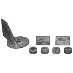 Seachoice 50-95461 40-50HP Комплект магниевых анодов Suzuki Серебристый Grey