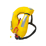 Ручной надувной спасательный жилет Plastimo Seapack 67327 165N 40кг из полиэстера желтый