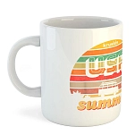 Kruskis 42611C406 Кружка Usa Summer 325ml  White