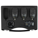 Купить Carp spirit 34CSACS490014 HD5 Икс 3 Кусать Будильник + HDR5 Получатель Черный Black 7ft.ru в интернет магазине Семь Футов