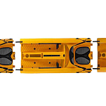 Point 65 16701252303 Mojito Каяк средней секции Angler  Yellow 166 x 74 cm 