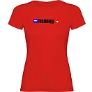 Купить Kruskis 11502145xlk029 Футболка с коротким рукавом Fishing Red 30x25x2 7ft.ru в интернет магазине Семь Футов