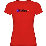 Kruskis 11502145xlk029 Футболка с коротким рукавом Fishing Red 30x25x2