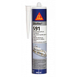 Sika 6472064 flex 591 70ml Герметичный силикон Бесцветный Black