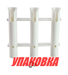 Держатель спиннинга 3 стакана, белый (упаковка из 4 шт.) AAA 54078-03_pkg_4