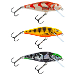 Salmo QPH137 Perch Floating Пескарь 120 mm  Yellow Red Tiger