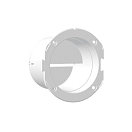 Купить Вентиляционный коннектор прямой Nuova Rade 47514 76 мм белый 7ft.ru в интернет магазине Семь Футов