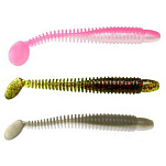 Lunker city LKSR4N218 Swimming Ribster Мягкая Приманка 100 Mm Многоцветный 218