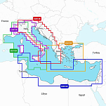 Garmin 010-C1347-30 NAEU073R Italy/Lakes&Rivers Карта Navionics®+ Micro SD/SD-карта Multicolour