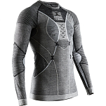 X-BIONIC AP-WT06W19M-B408-L Базовый слой с длинным рукавом Apani 4.0 Merino Серый Black / Grey / White L