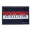 Купить Дверной нескользящий коврик "Sailor" Marine Business Welcome 41263 750x500мм из синего полиамида и резины 7ft.ru в интернет магазине Семь Футов