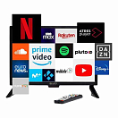 Купить Blugy BGSTV24FHD SMART 23.8´´ LED HD 12V 1920x1080 Пиксели Телевидение Black 7ft.ru в интернет магазине Семь Футов