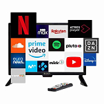 Blugy BGSTV24FHD SMART 23.8´´ LED HD 12V 1920x1080 Пиксели Телевидение Black