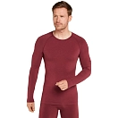 Купить Icebreaker 0A571H01CL Базовый слой с длинным рукавом Merino 260 Zoneknit Seamless Красный Port L 7ft.ru в интернет магазине Семь Футов