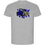 Kruskis CA66900558K041 Футболка с коротким рукавом Big Game ECO Серый Heather Grey 2XL