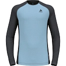 Купить Odlo 111292-21111-L Базовый слой с длинным рукавом Natural Performance Provincial Blue / Dark Grey Melange L 7ft.ru в интернет магазине Семь Футов