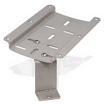 Pike n bass 242050 Plaque Inox Fixation Front Engine Серый Grey 340 x 150 mm 