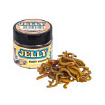 Benzar mix 79475088 Jelly Baits Детский червячок Оранжевые пластиковые черви Золотистый