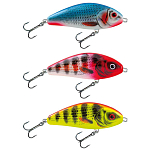 Salmo QFA048 Fatso Sinking 100 Mm Многоцветный  Bleeding Blue Shad