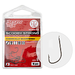 Benzar mix 43454016 Scooby Strong Hook Зубчатый Крюк Бесцветный Black Nickel 16