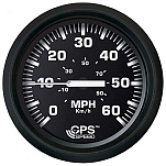Faria 678-32816 Euro GPS 60MPH Спидометр  Black