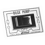 Plastimo 13293 3 Переключатель трюмного насоса Black 70 x 45 mm