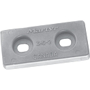 Купить Martyr anodes 194-CMZHC2AZ CMZHC2 Оцинкованный анод корпуса Серебристый Grey 73.03 mm  7ft.ru в интернет магазине Семь Футов