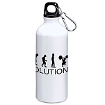 Kruskis MD4049S101S138 Evolution Train 800ml Алюминиевая бутылка Белая White