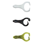 Zman ZM-HARLEFROGWHT Мягкий приманка Hard Leg Frog 101.6 mm Зеленый White