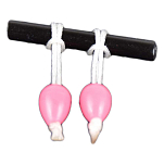 Garbolino GOMAL1200-MPK Эластичный соединитель для оплетки Pink M 