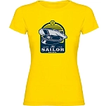 Kruskis 11502302xlc052 Футболка с коротким рукавом Sailor Yellow 30x25x2