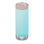 Klean kanteen 1008317 TKWide 16oz Термобаллон с изолированной крышкой для кафе Голубой Blue Tint
