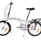 SEATEC Компактный складной велосипед MARIN из алюминия / 20 дюймов / белый