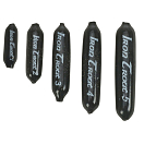 Купить Iron trout 8081705 Coated T Свинец Slim Черный  Black 5 g  7ft.ru в интернет магазине Семь Футов