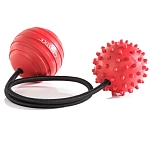 Gymstick 61172 Мяч для миофасциального релиза Black / Red 8x18x8