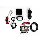 Готовый комплект для защиты аккумулятора Simarine Pico Standard PK21N2PB 6-35В монитор 3,5’’ встраиваемый с черной рамой + шунт SC303 и модуль ST107