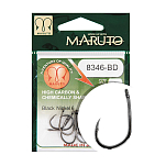 Maruto 43203008 8346BD CARP Крючки С Одним Глазком Бесцветный Black Nickel 8
