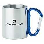 Ferrino 79308HCU.1SIZ Inox Кубок с карабином Серый Silver