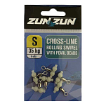 ZunZun 081511 Rolling Bead Вертлюги 25 единицы  Fluor L
