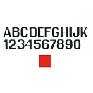 Купить International letterfix 5959018E E Наклейки с буквами Красный Red 100 mm  7ft.ru в интернет магазине Семь Футов